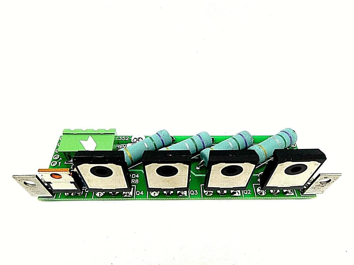 Used Dynatronix 138-0352-00 Thermal Contact Relay Board PCB 190-0352-00 Working Spare