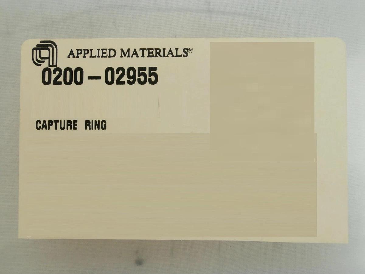 Used AMAT Applied Materials 0200-02955 Quartz Capture Ring New Surplus