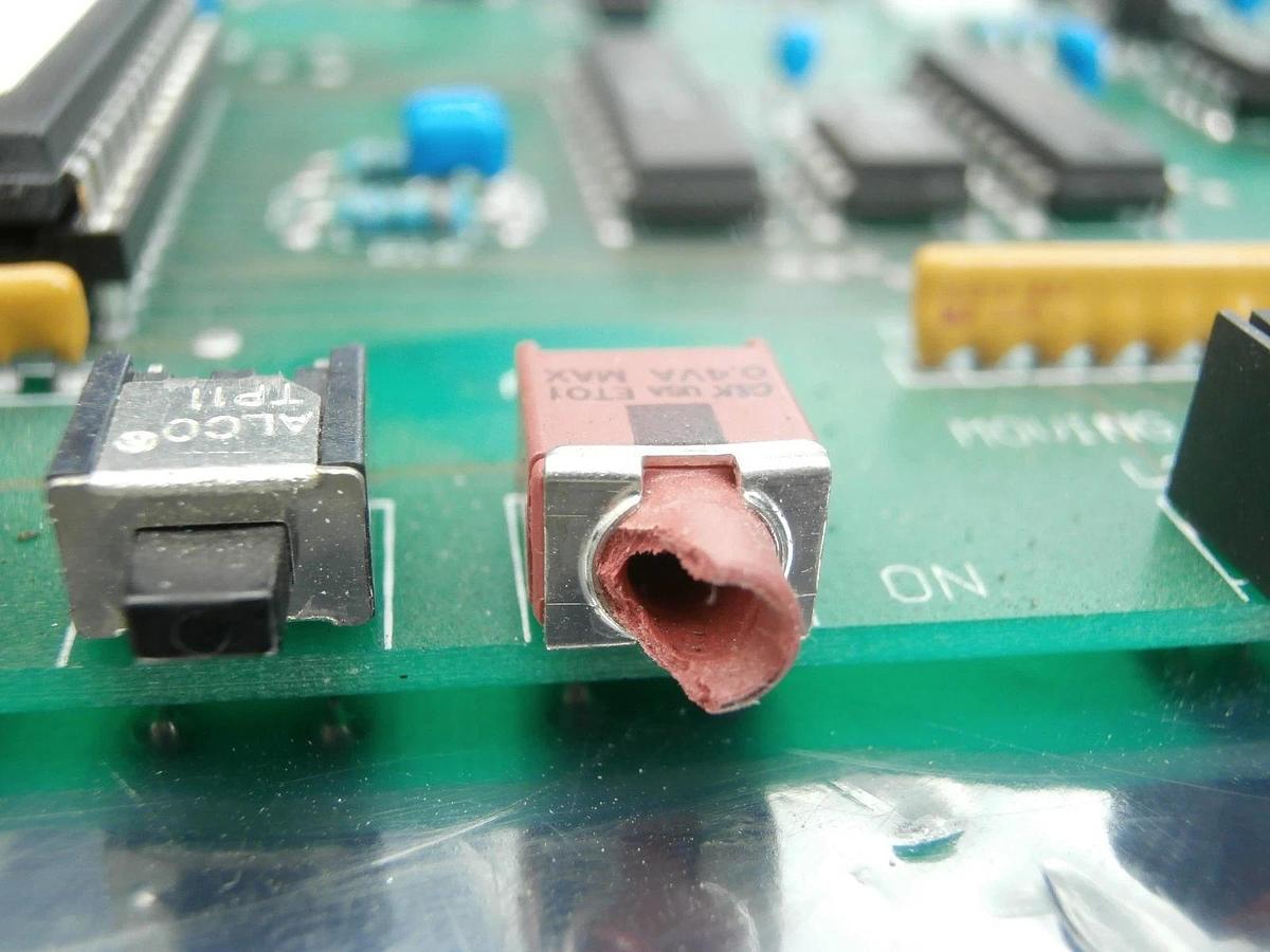 Used Ultratech Stepper 03-15-02860 MVS Interface 2244I PCB Missing Switch Used
