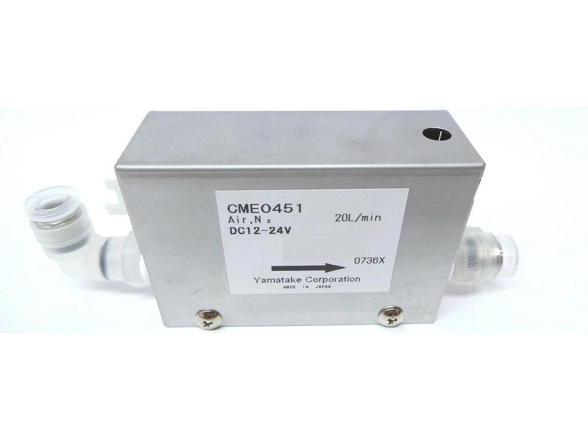 Used Yamatake CME0451 Pneumatic Valve N2 Air 20L/min TEL Tokyo Electron Lithius Spare