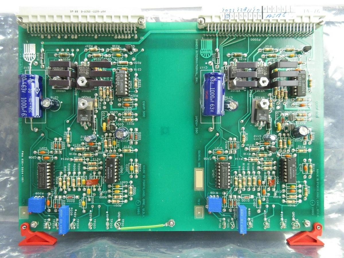 Used Hinds International 030-2004-001 Processor PCB Card ASML 4022.428.11402 PAS Used