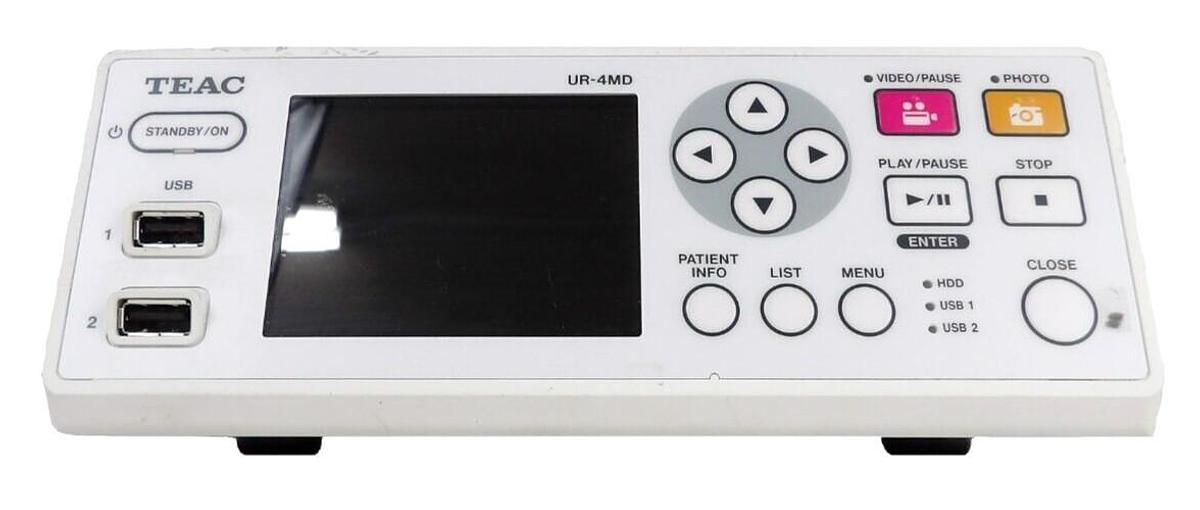 Used TEAC 04907034602001 High-Definition Digital Video Recorder UR-4MD Working Spare