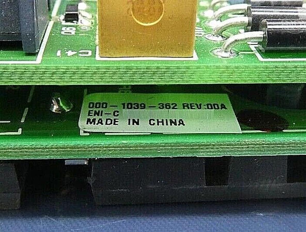 Used ENI Power Systems 000-1039-362 RF Generator PCB Rev. 00A 000-1039-363 Working