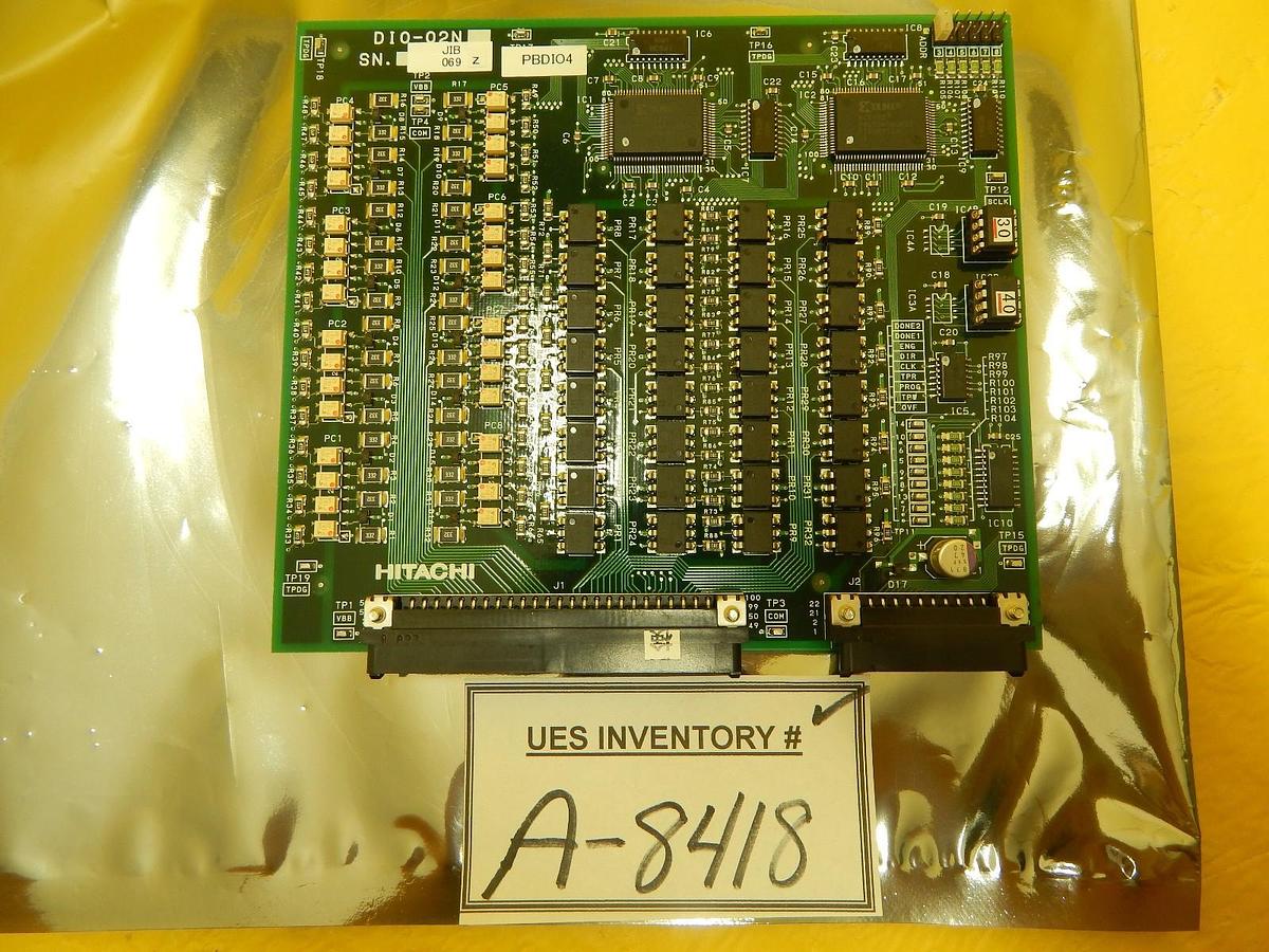 Used Hitachi DIO-02N Digital I/O Interface PCB Card Working Surplus