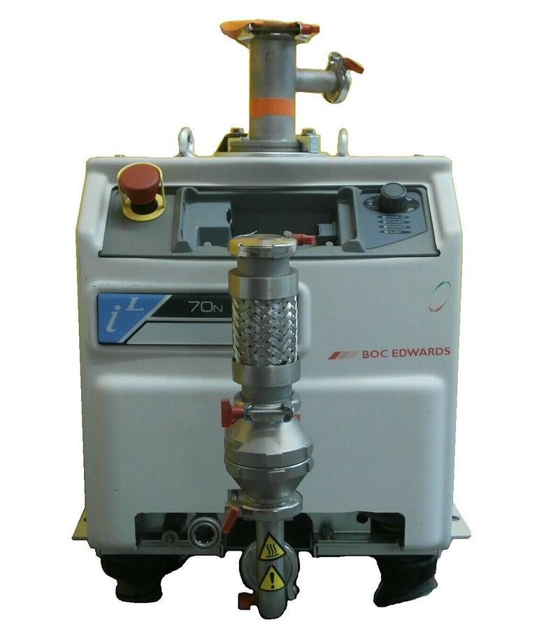 Used iL70N Edwards NRB446945 Dry Vacuum Pump 0 Hour Copper Cu Exposed Tested As-Is