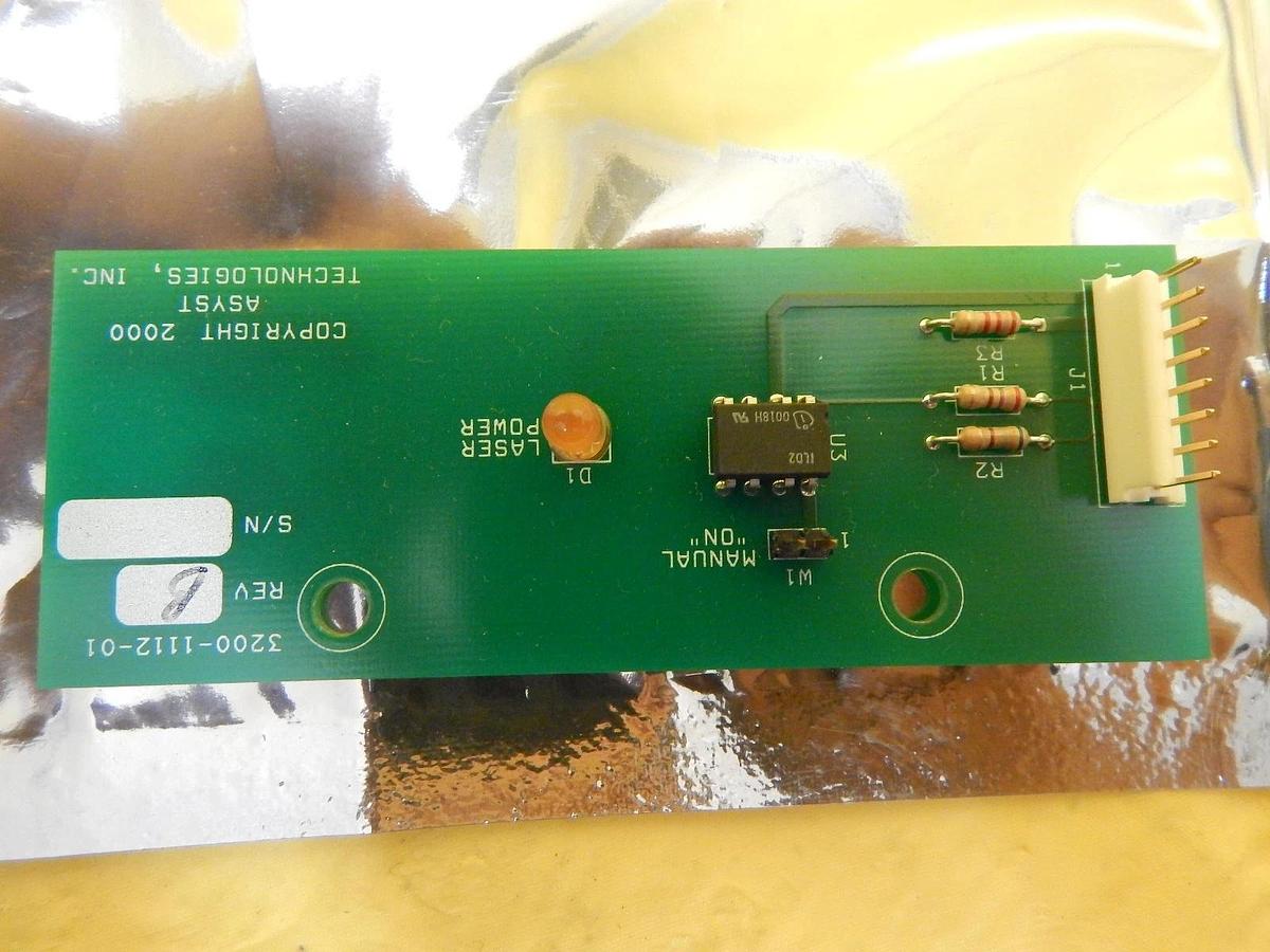 Used Asyst Technologies 3200-1112-01 PCB Card 3000-1112-01 Lot of 5 Used Working