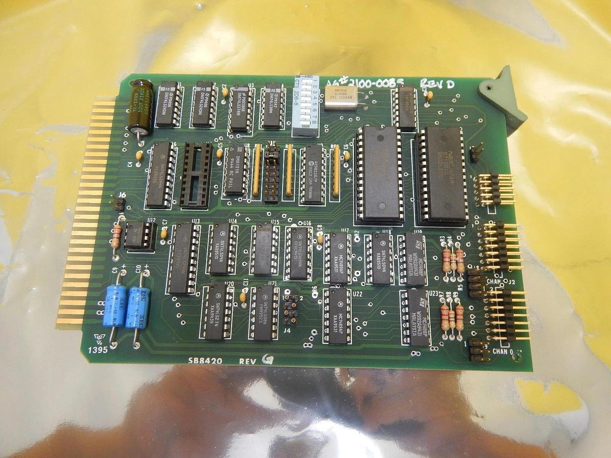 Used Micro/Sys SB8420 PCB Card 2100-0085 SER3 AG Associates 7100-5190-03 4100s Used
