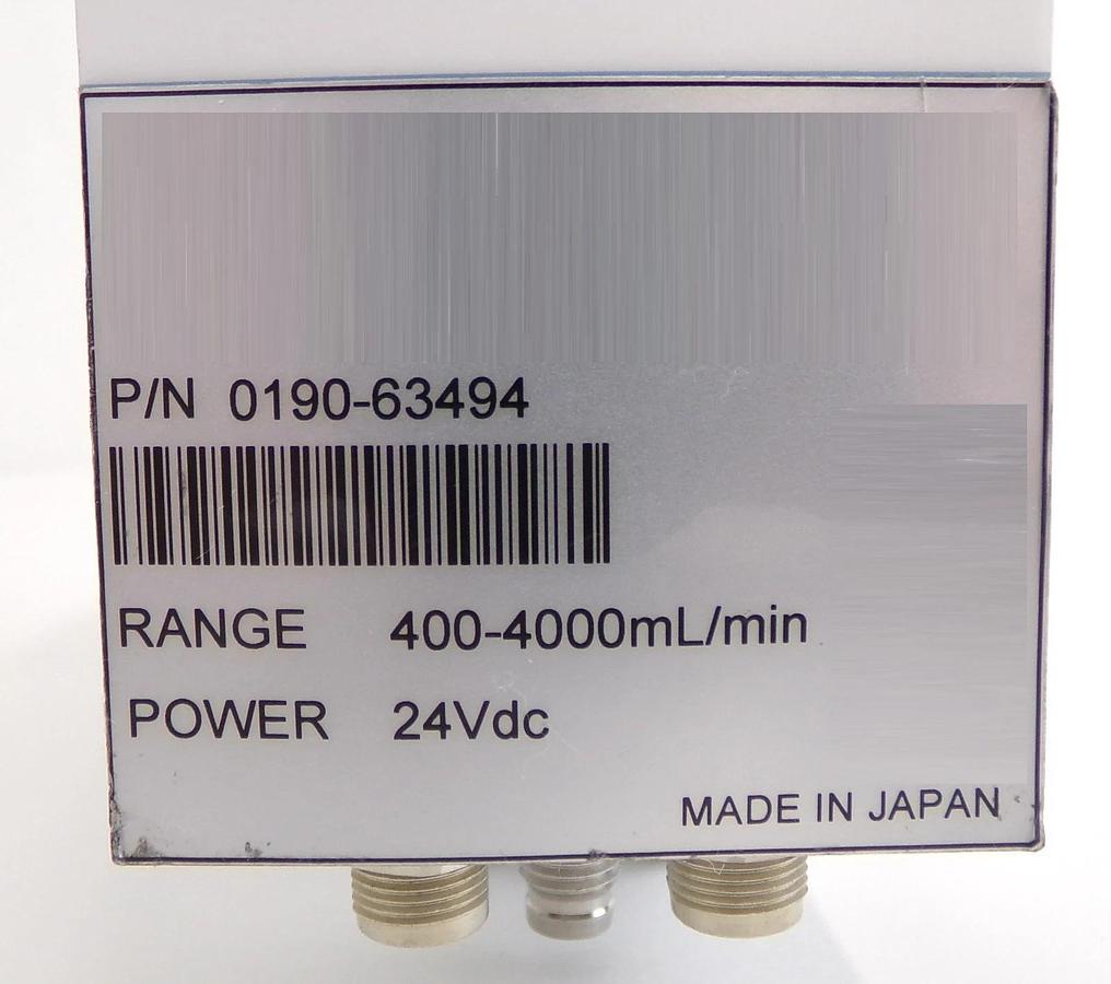 Used AMAT Applied Materials 0190-63494 Flow Controller 400-4000mL/min Working Spare