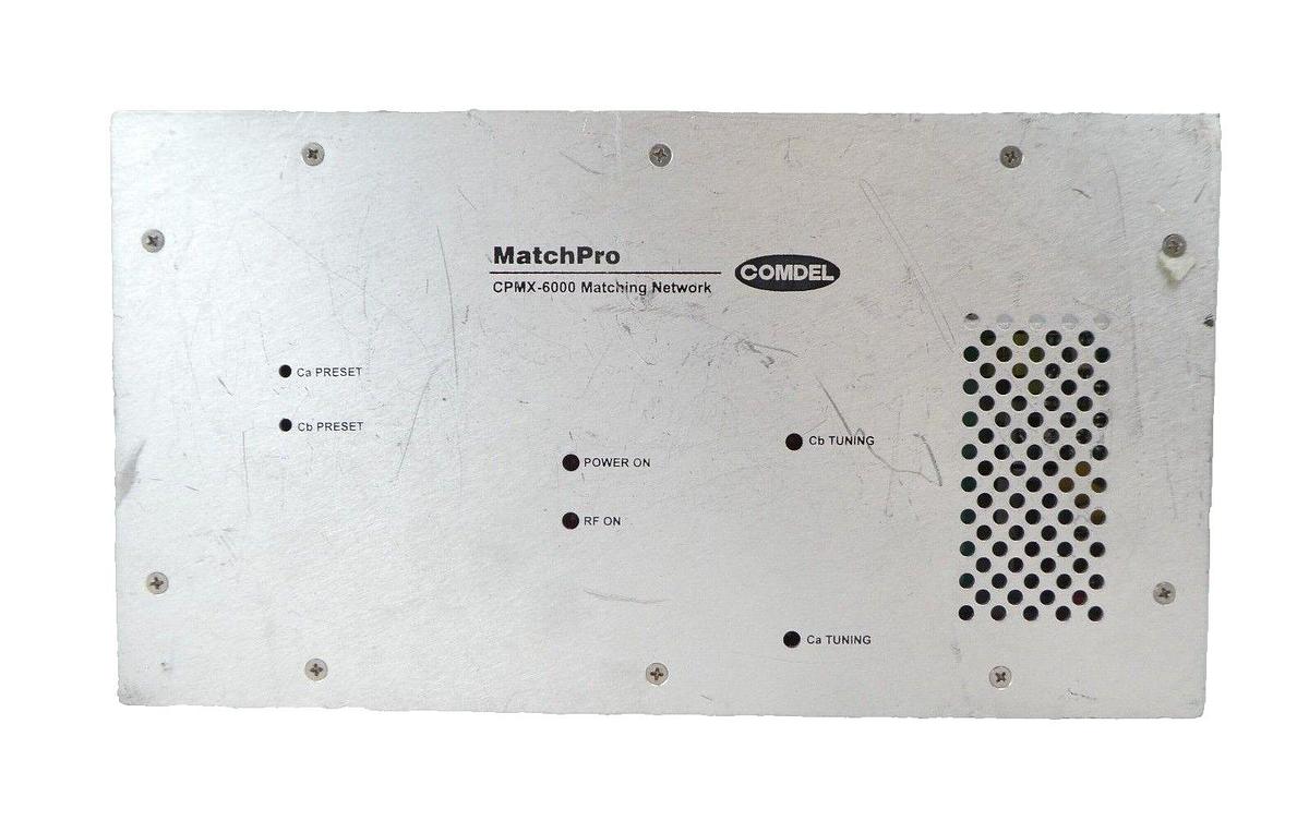 Used CPMX6000 Comdel FP2849R1 MatchPro RF Match Network CPMX-6000 Untested Surplus