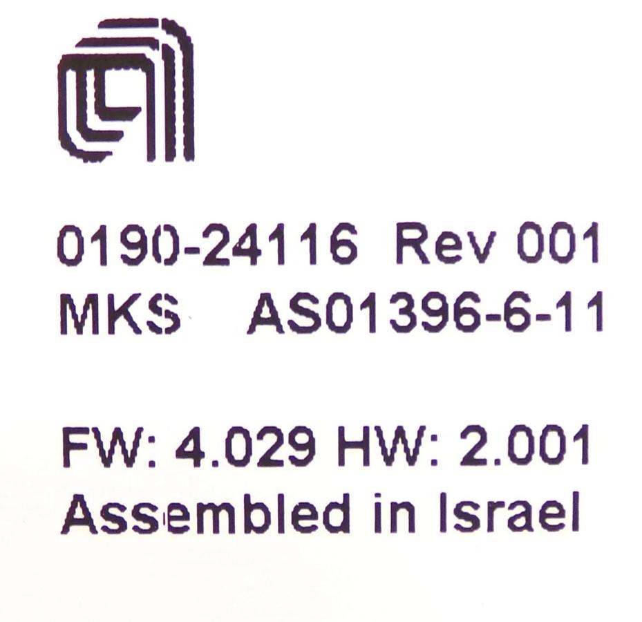 Used MKS Instruments AS01396-6-11 DeviceNet PCB Card CDN396R AMAT 0190-24116 Working