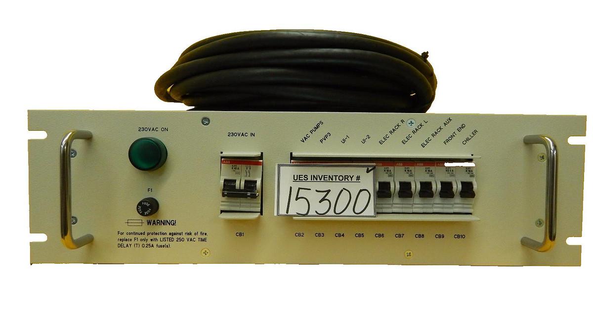 Used TEAL 2450065-02 Power Conditioner PDU-SPCLM FEI 4035 272 23221 CLM-3D Working
