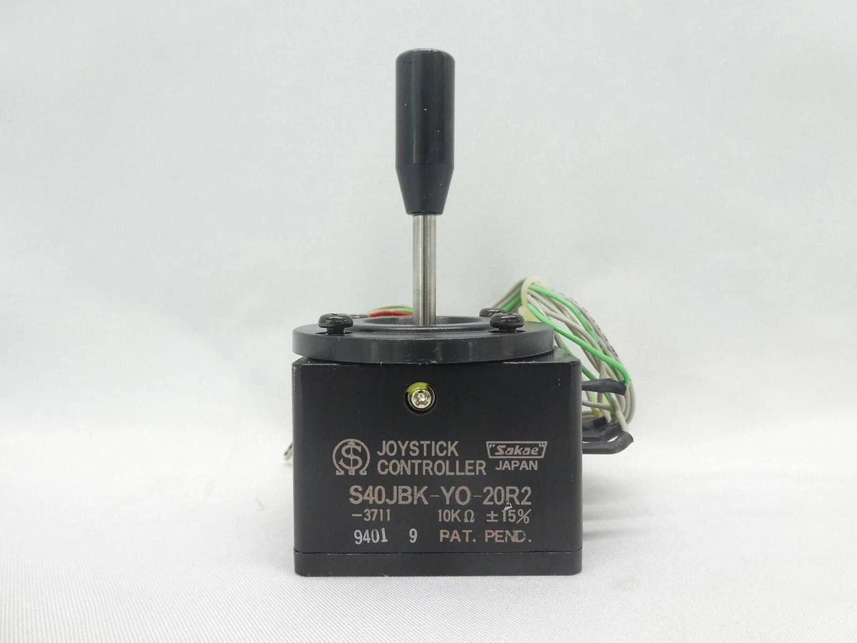 Used Sakae S40JBK-YO-20R2-3711 Microscope Joystick Lot of 2 Nikon OPTISTATION 3 Spare