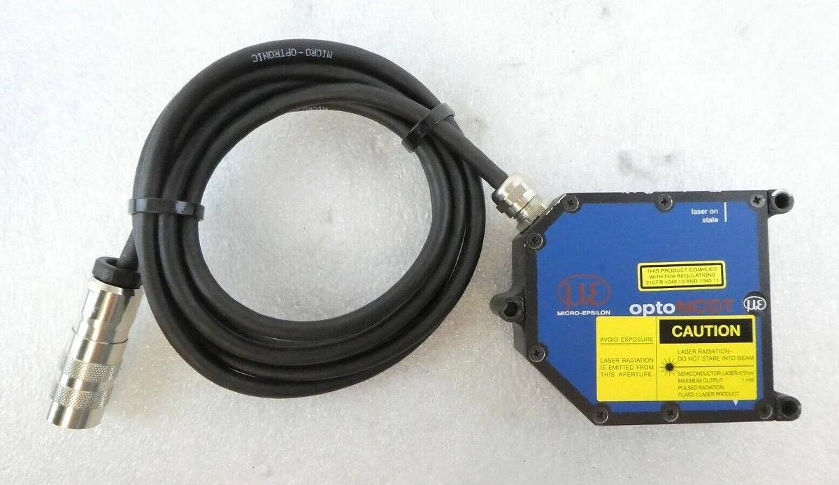 Used Micro-Epsilon ILD1800-20 Laser Optical Sensor optoNCDT 1800 Working Surplus