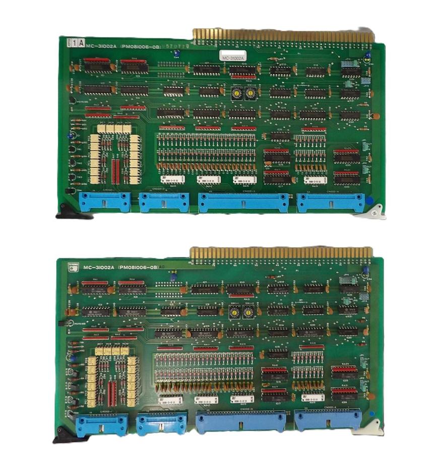 Used TEL Tokyo Electron MC-31002A Relay Process PCB Card PM081006-0B Lot of 2 Working
