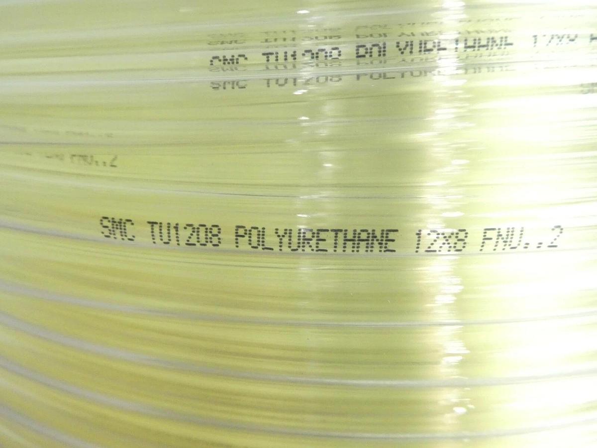 SMC TU1208C-100 Polyurethane Tubing 100' FEI 4022 294 11051 Lot of 3 New Surplus