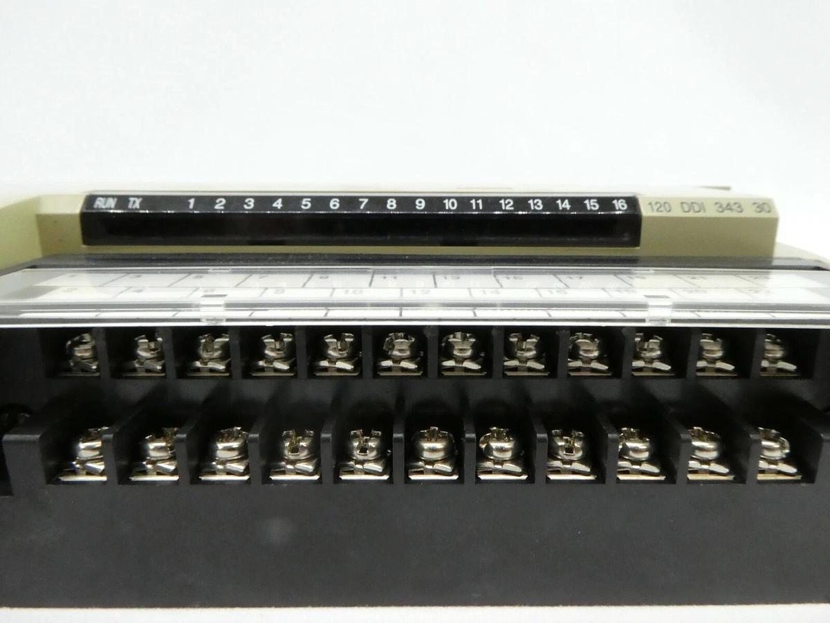 Used Yaskawa JAMSC-120DDI34330 16-Point Distributed I/O MECHATROLINK VIO Nikon NSR