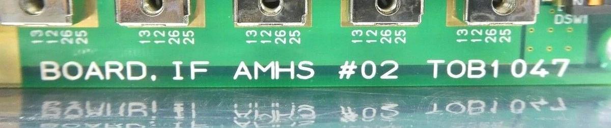 Used TEL Tokyo Electron APC-T0047A-11 IF AMHS #02 PCB TOB1047 Lithius Working Surplus