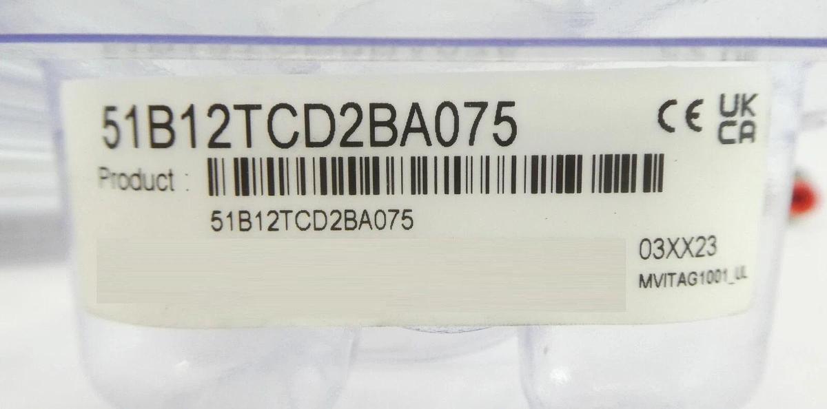 MKS Instruments 51B12TCD2BA075 Baratron Pressure Switch Type 51B Lot of 2 New