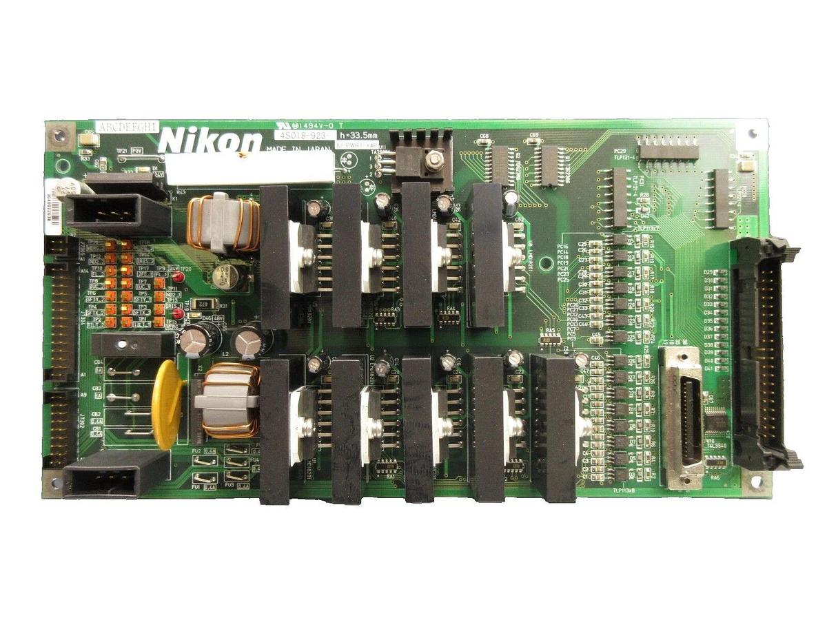 Used Nikon Precision 4S018-923 Power Distribution PCB IU-PWR1-X4P NSR-S307E Working