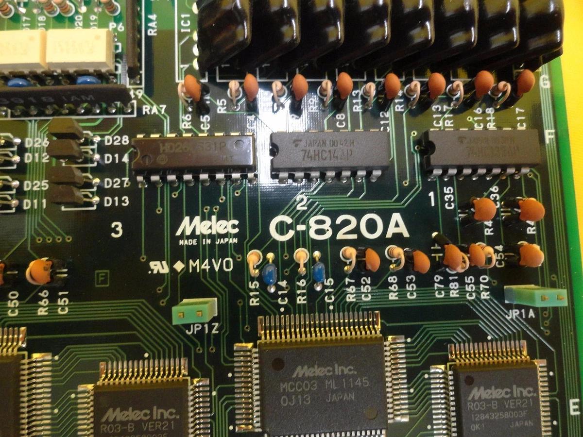 Used Melec C-820A Communications PCB Card KP1178-4 Hitachi S-9300 CD SEM Working