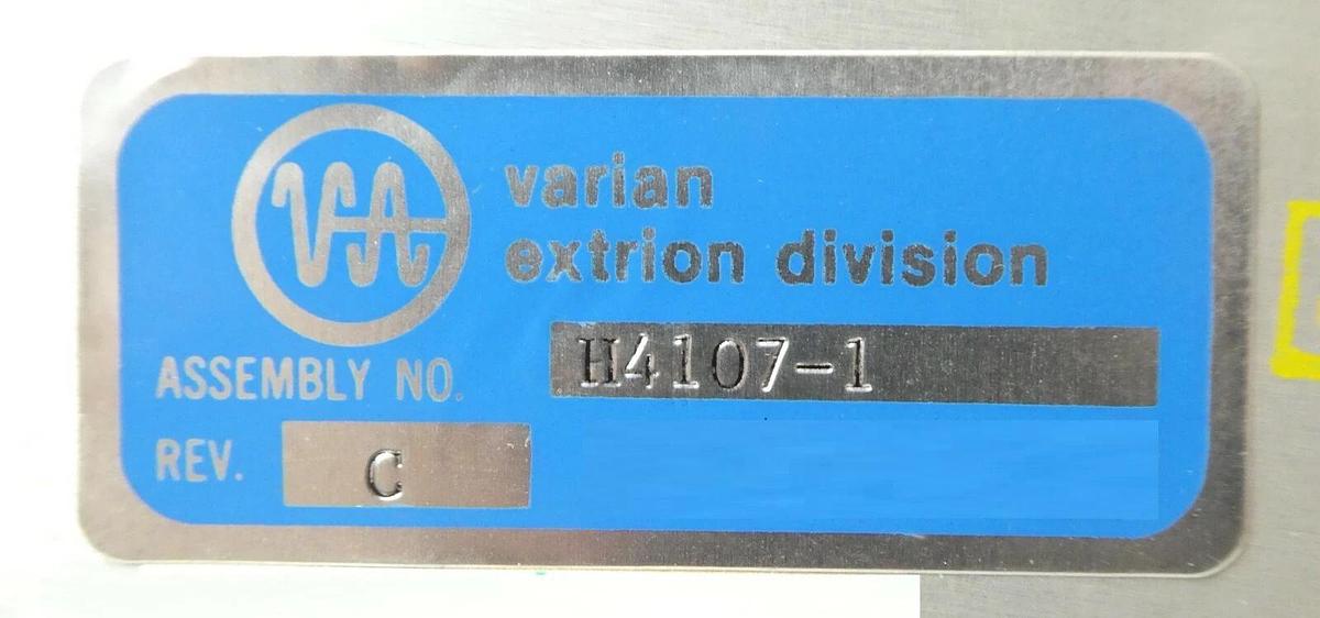 Used Varian H4107-1 Vacuum Dopant Source Beam Current Power Controller Spare Working