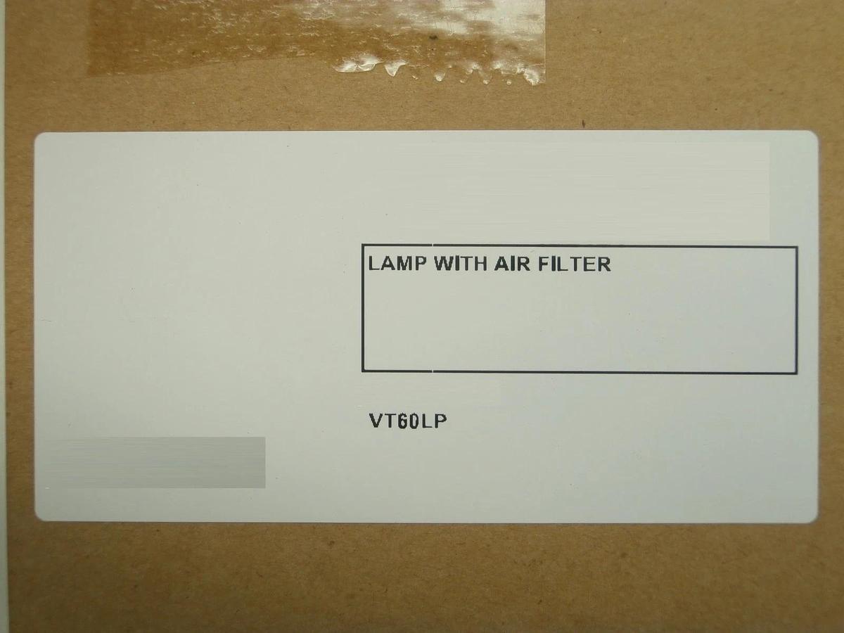 NEC VT60LP Lamp Unit with Air Filter Projector Bulb New Surplus