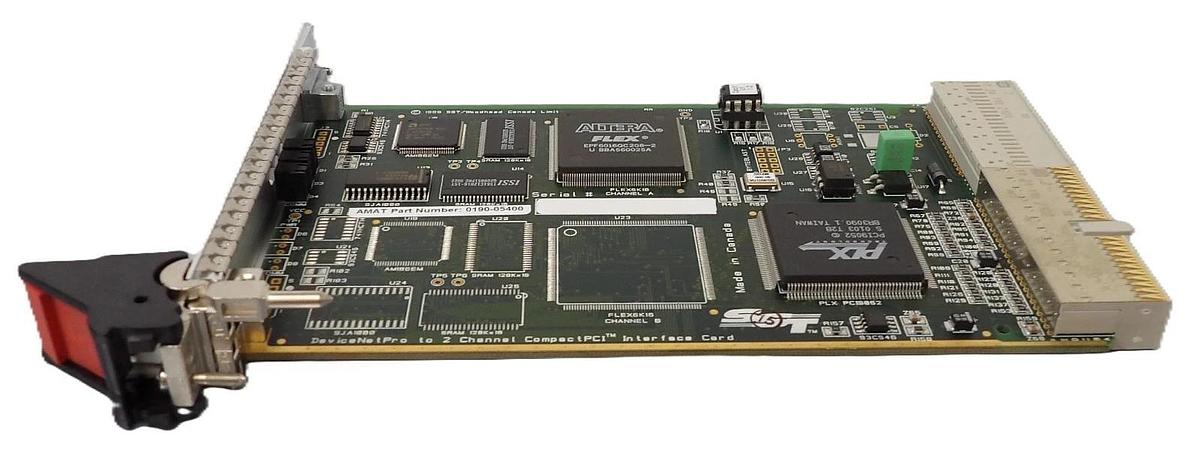 Used SST Woodhead DNP-CPCI-1 Interface PCB Card AMAT Applied Materials 0190-05400