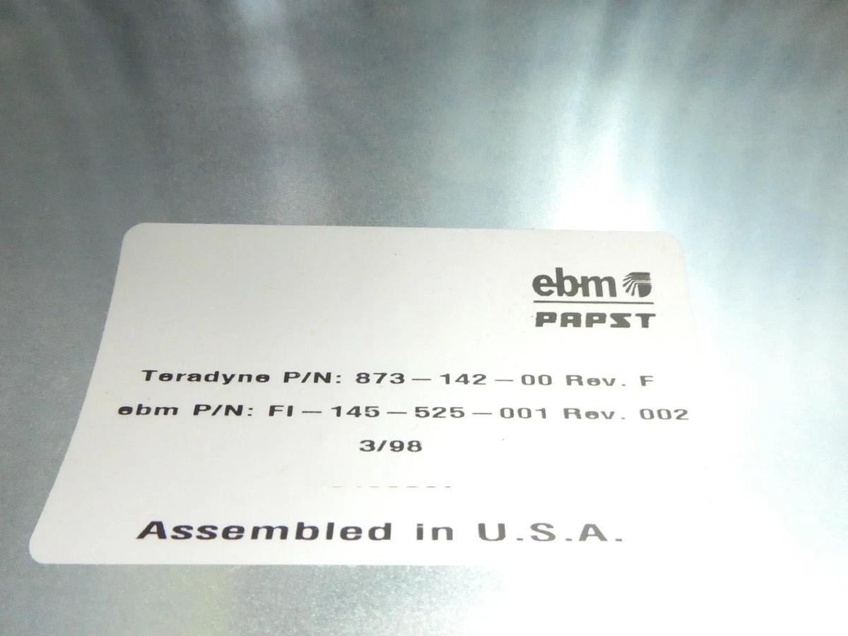 EBM Papst FI-145-525-001 Hood Fan Teradyne 876-142-00 New Surplus