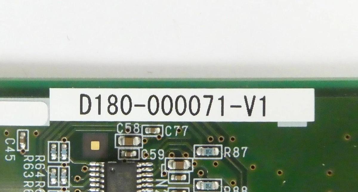 TEL Tokyo Electron D180-000071-V1 RGB IF PCB Assembly TTLE64-12 Working