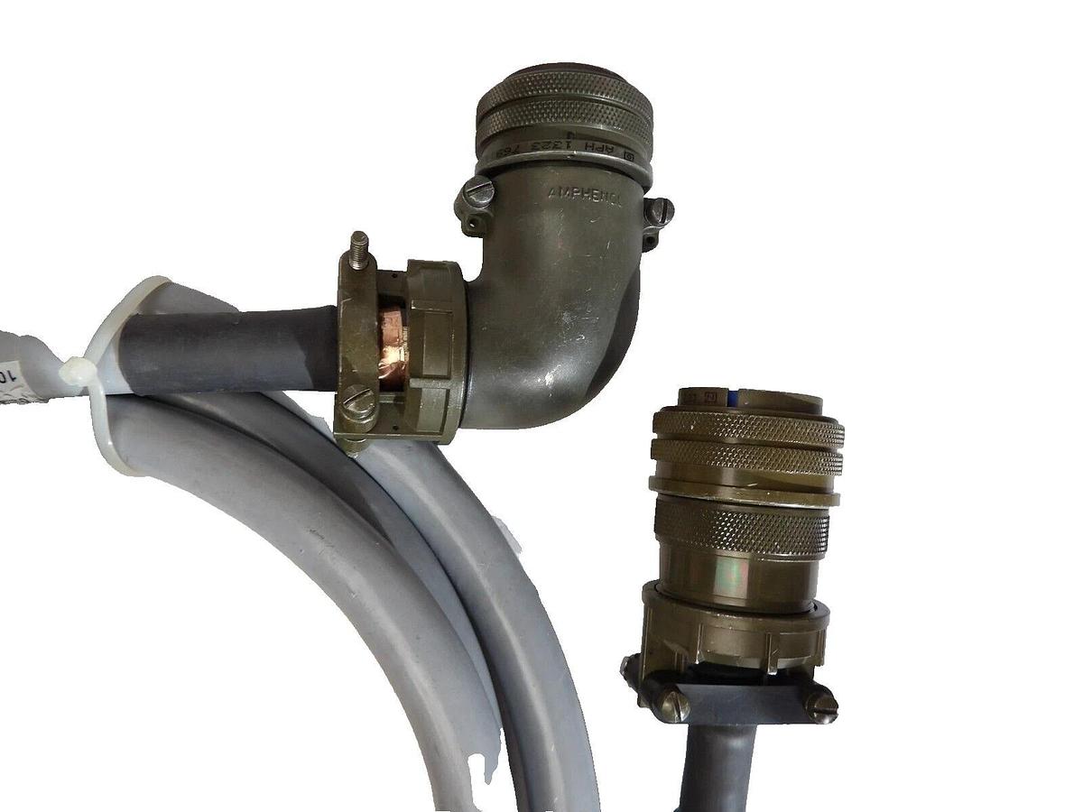 Used Lam Research 03-453056-00 Dual Heater Pedestal Control Cable Working Surplus
