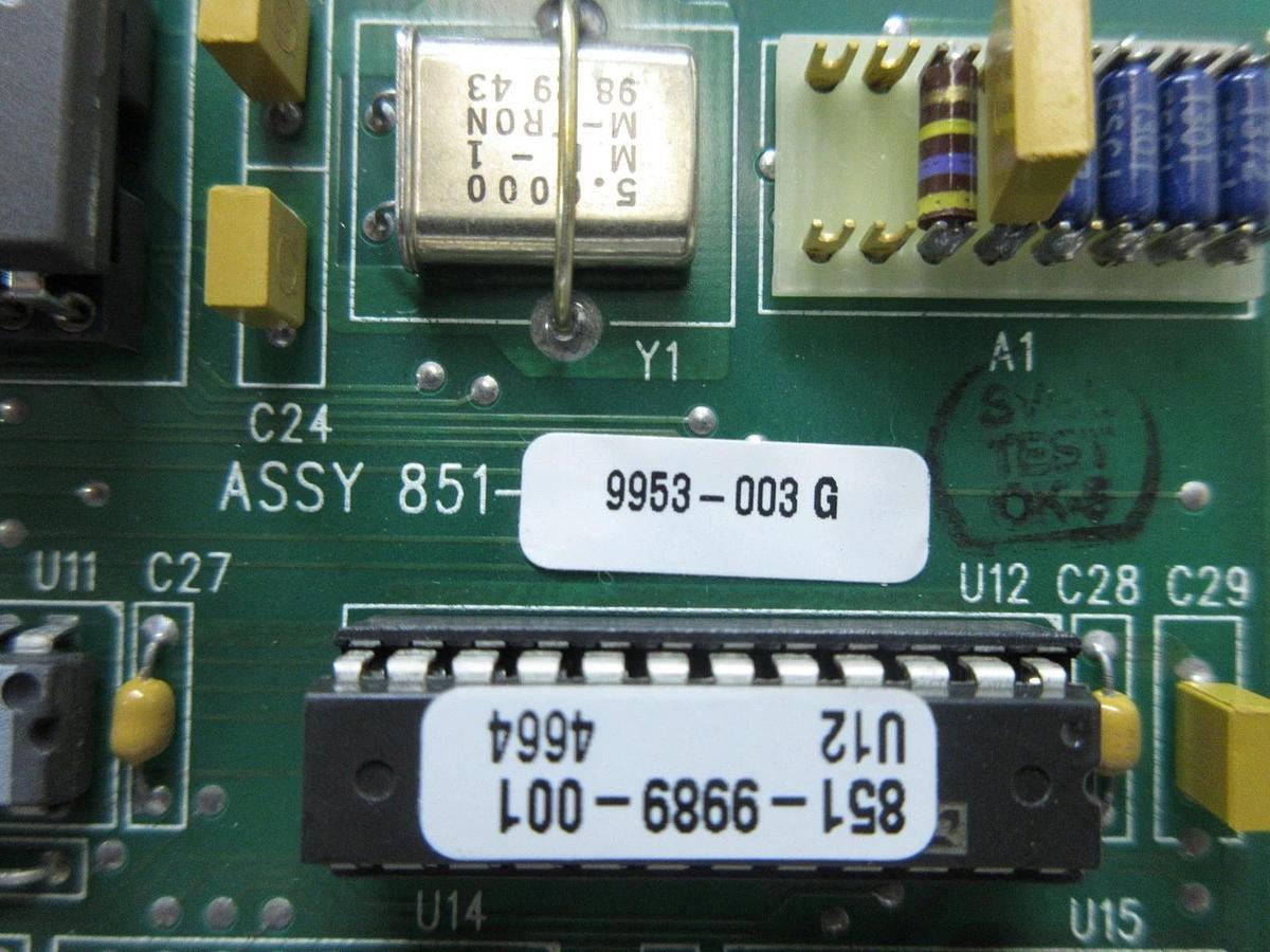 Used SVG Silicon Valley Group 851-9953-003 Processor PCB Card Rev. G ASML 90S Used