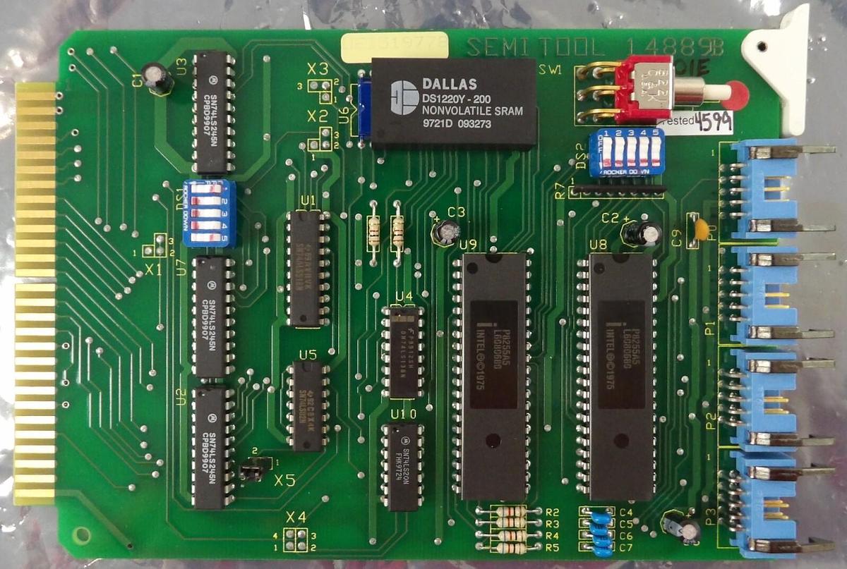 Refurbished Semitool 14889-01 Analog Control PCB Card 14889 Refurbished