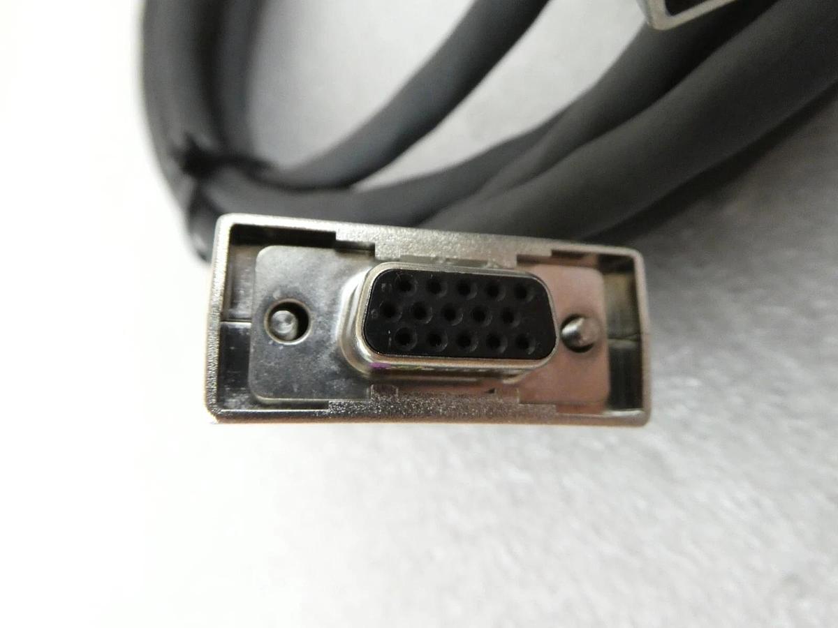 Used Kawasaki 50979-2859LA0 300mm Wafer Robot Interface Cable Working Surplus