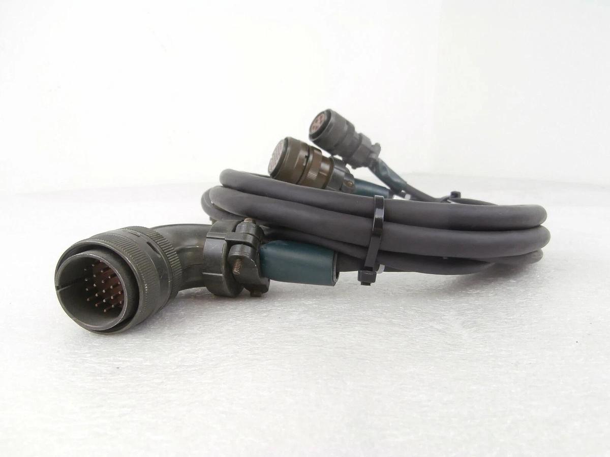 Used Yaskawa XU-RCM2500T Robot to Linear Track Cable Set of 5 Nikon OPTISTATION 7
