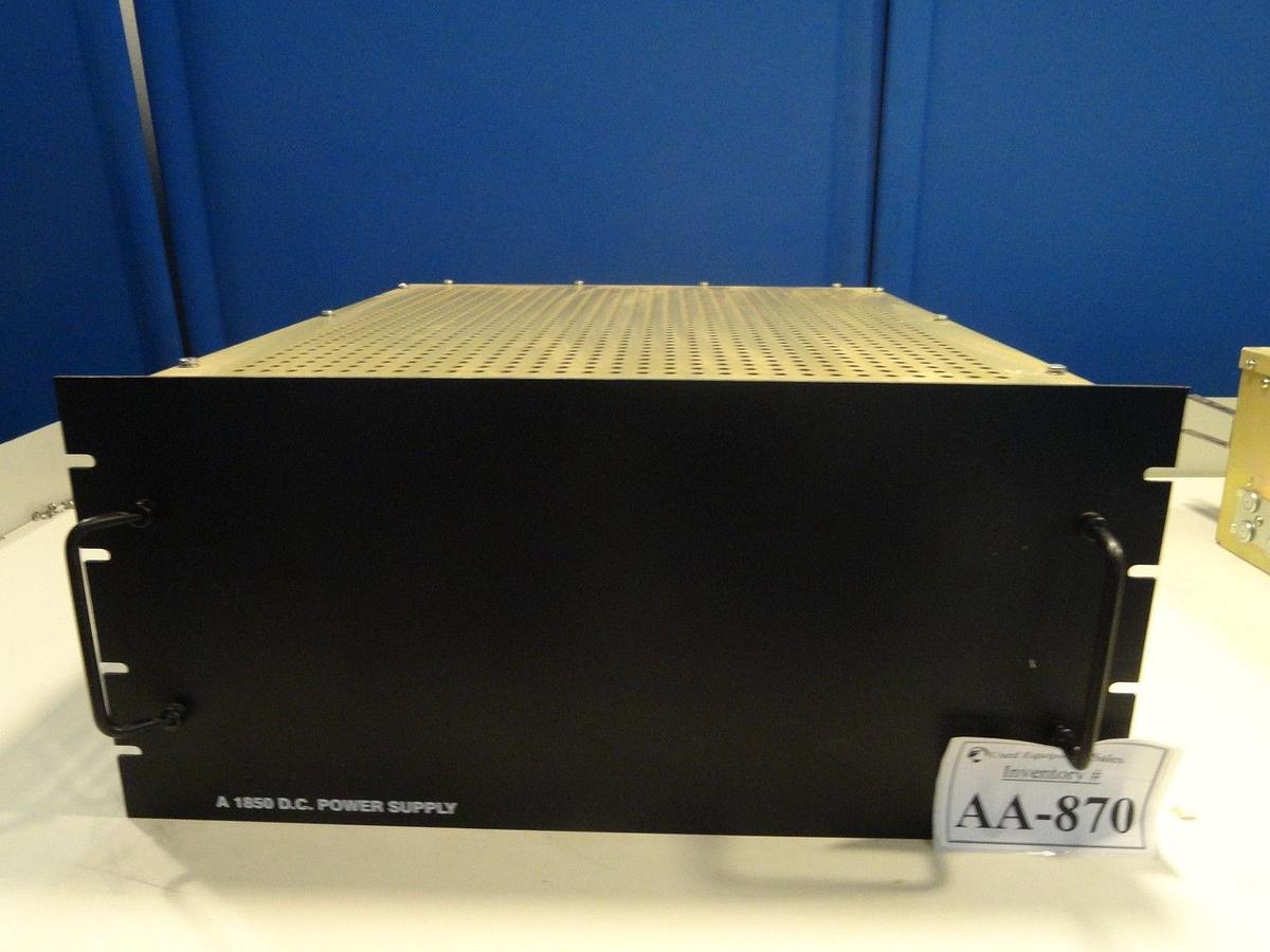 Used SVG Silicon Valley Group 0961-002 A 1850 DC Power Supply ASML Used Working
