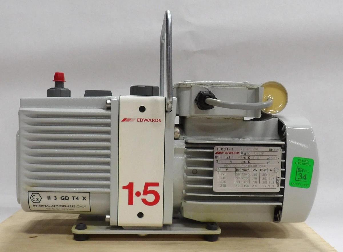 Refurbished E2M1.5 Edwards A371-22-919 Rotary Vane Vacuum Pump IPN 500662234 Refurbished