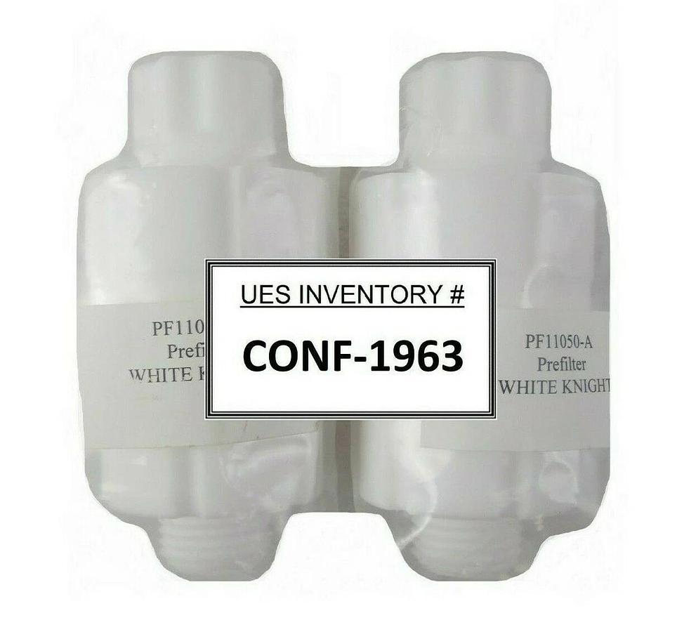 White Knight PF11050-A Pump Prefilter Reseller Lot of 2 AMAT Mirra Mesa New