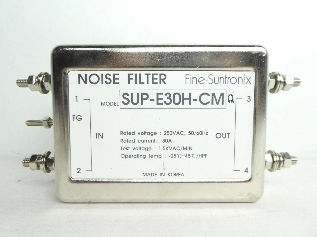 Used Fine Suntronix SUP-E30H-CM Noise Filter Reseller Lot of 12 Used Working