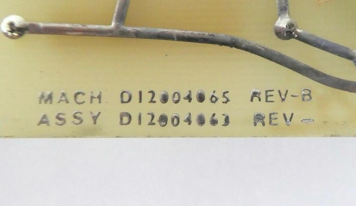 Used Varian Semiconductor VSEA D12004063 AC to DC Power PCB Card D12004065 Working