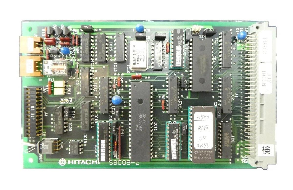 Used Hitachi SBC09-2 PCB Card M-511E Microwave Plasma Etching System Working Spare