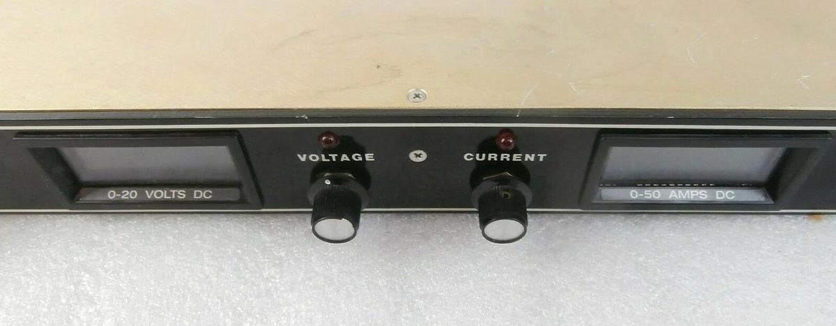 Used Power Ten 3300M-2050 DC Power Supply 0-30 VDC 3300 Series Surplus Tested As-Is
