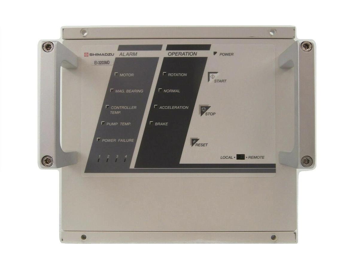 Used TMP Shimadzu EI-3203MD Turbomolecular Pump Controller 1.8K Turbo Tested Working