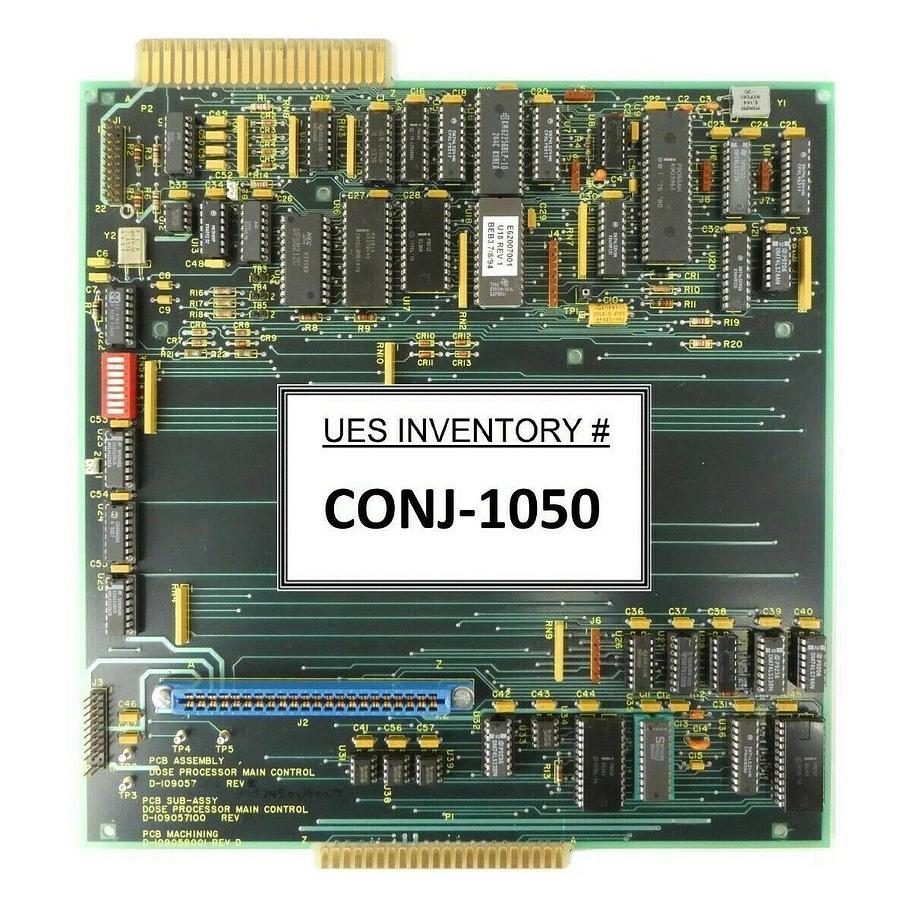 Used Varian D-109057001 Dose Processor Display/Control PCB Card E62007001 Working