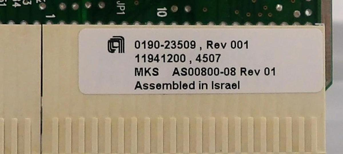 Used MKS Instruments AS00800-08 Quad Serial PCB Card AMAT 0190-23509 Lot of 7 Working