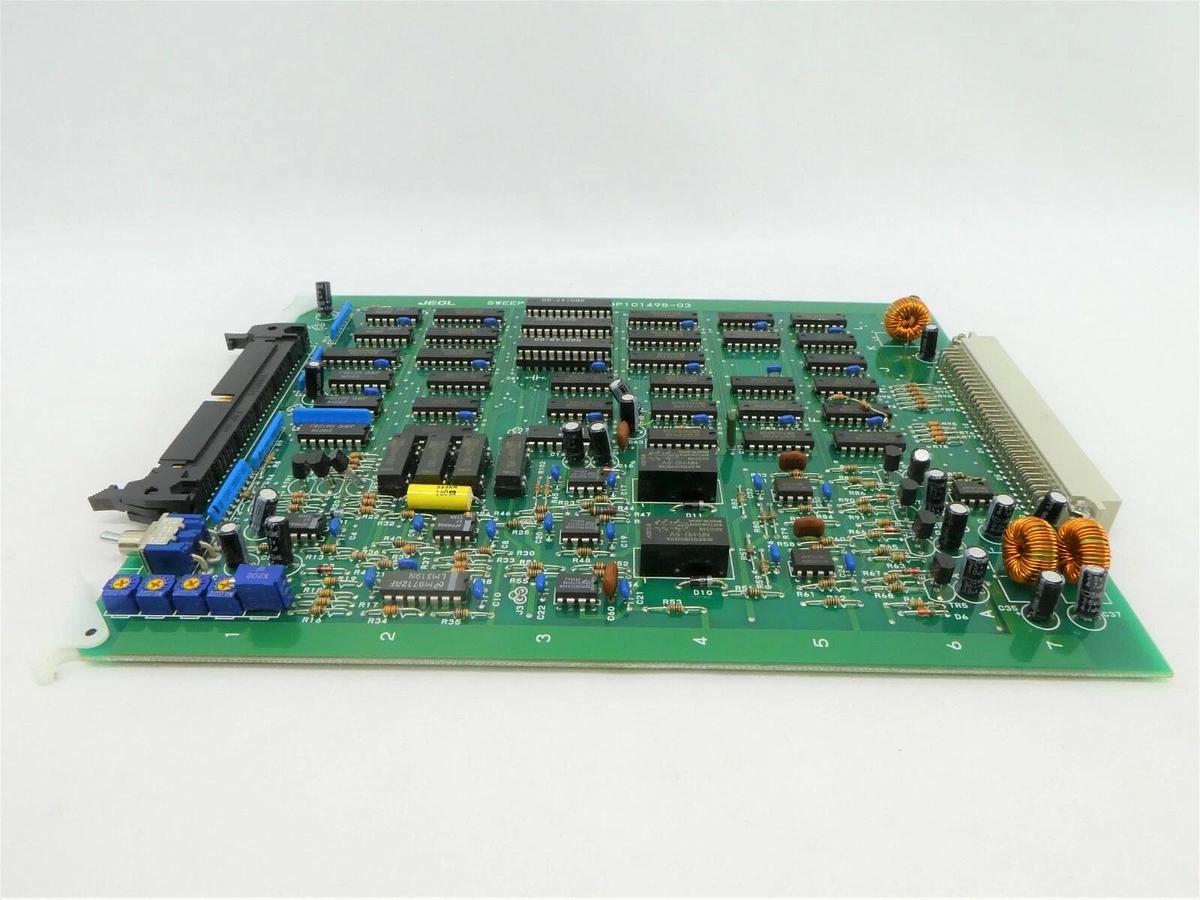 Used JEOL BP101498-03 SWEEP GEN PB(2) PCB Card JWS-2000 Wafer Review SEM Working