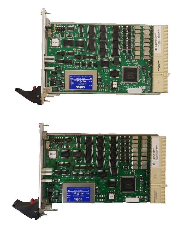 Used MKS Instruments AS00700-08 Analog I/O PCB Card AMAT 0190-22967 Lot of 2 Working