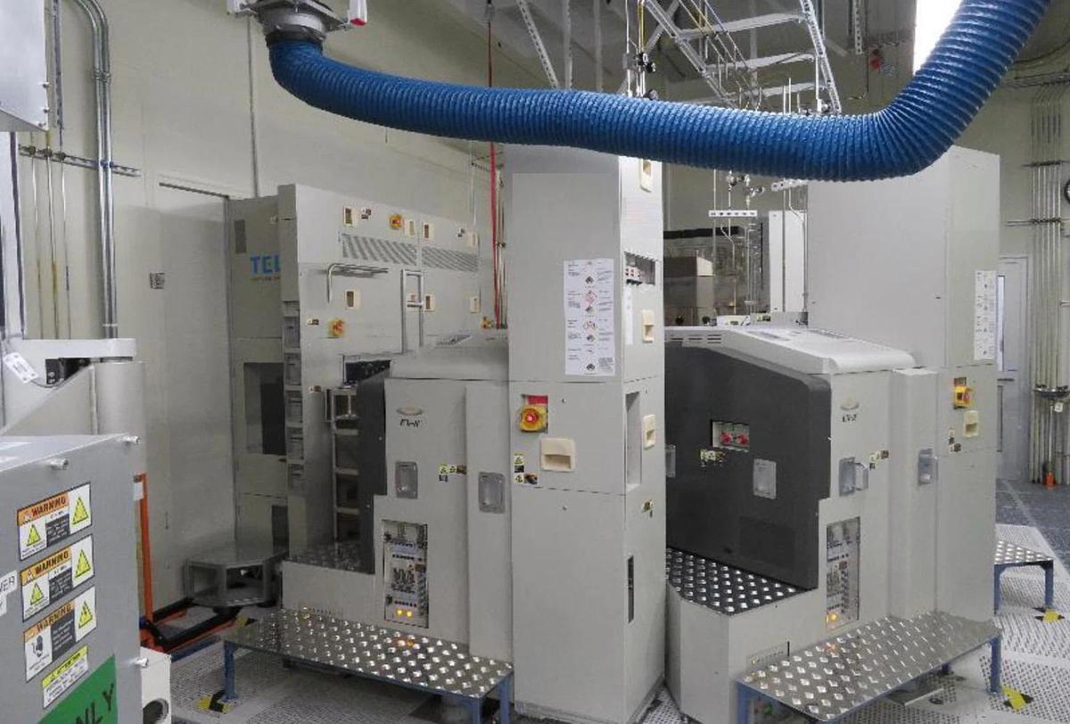 Used TEL Tokyo Electron Trias e+ EX-II 300mm CVD ASFD TiN Process System Working