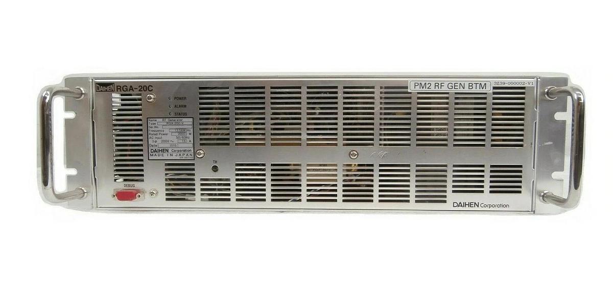 Used Daihen RGA-20C-V RF Power Generator TEL Tokyo Electron 3Z39-000002-V1 Working