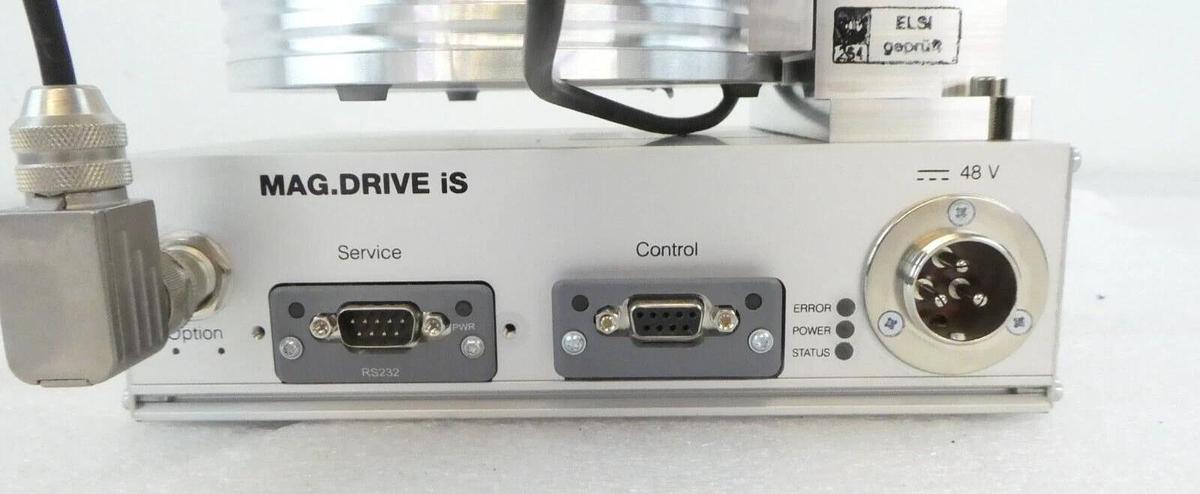 Used TURBOVAC MAG W 400 iPL Leybold 410400V0715 Turbo Pump MAG.DRIVE Bad Connector