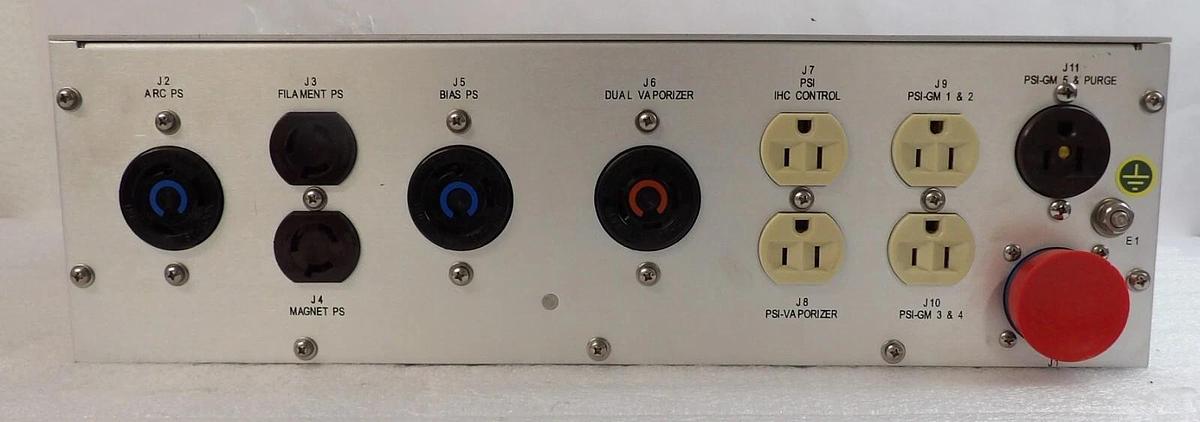 Used Varian Semiconductor E11130580 Gas Box Power Distribution Working Surplus